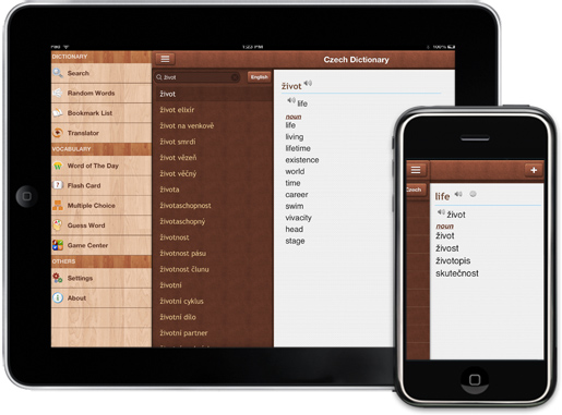 Czech Dictionary for iPhone, iPad Czech Dictionary for iPhone, iPad