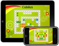 Cubilus puzzle game for iPad, iPhone, iPod Touch